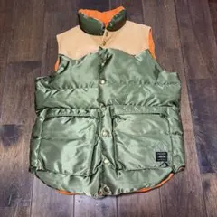 ロッキーマウンテンBEAMS ポーター コラボ ダウンベスト オリーブ 奇跡のコラボ!!ROCKY MOUNTAIN FEATHERBED×PORTER×BEAMS[2015.12.13