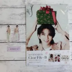SEVENTEEN セブンイレブン限定 クリアファイル3枚組 ジョシュア