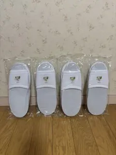 【ディズニーホテル】　ディズニーランドホテル　ルームスリッパ　4足セット