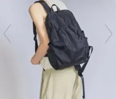 BEAUTY&YOUTH UNITEDARROWS ドロストポケットリュック 黒のサムネイル