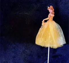 ベル　ケーキトッパー　誕生日ケーキの飾り　デコレーション　プリンセス