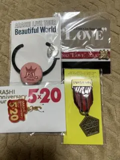 嵐　ARASHI LIVE グッズセット　会場限定　櫻井翔　赤　新品未開封