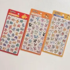 公式品】ポケモン 韓国限定 シール ミュウ カイリュー 2種セット