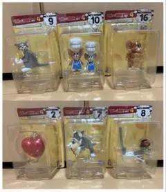 トムとジェリー Happyくじ FUNNY ART4フィギュアセット