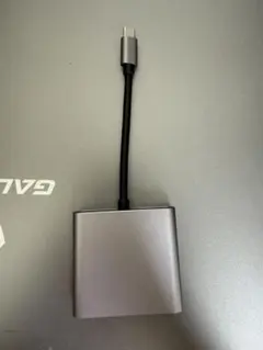 USB-C HDMI変換アダプター シルバー