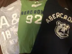 Abercrombie & Fitch Tシャツ 3枚セット