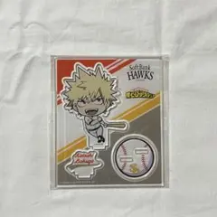 ヒロアカ 爆豪 アクリルスタンド ミニキャラ ソフトバンクホークス コラボ