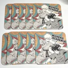 僕のヒーローアカデミア ヒロアカ 爆豪勝己 緑谷出久 アートコースター