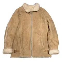 70s ビンテージ CLEMENT シープスキン レザー ムートン ジャケット