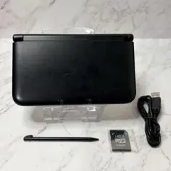 【動作品・付属品付き】ニンテンドー 3DS LL 3DSLL 本体 ブラック 黒