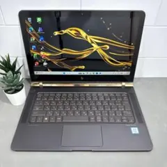 【HP Spectre】アッシュブラック☘️core i7☘️NVMe512GBのサムネイル