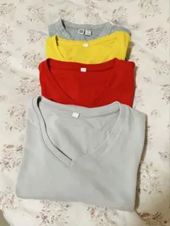 半袖Tシャツセット(M3枚L1枚)ユニクロU/イオン　4枚まとめ売り