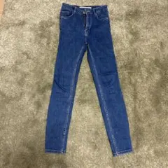 ZARA スキニーパンツ デニム ハイウエスト EUR34