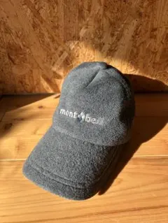 mont-bell フリース帽子 グレー