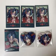 魁星 Rose Valentine チェキ ハート缶バッジ 特典 にじさんじ