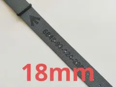 CWC NATOストラップ 18mm 新品未使用 グレー / ブロードアロー印 