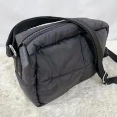 レスポートサック PUFFY MINICUBE 黒 インクウェル ショルダー