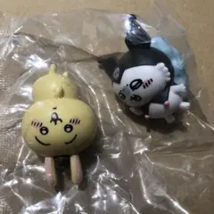 ちいかわ×サンリオ/なりきりフィギュア/うさぎ/モモンガ