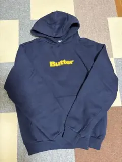 Butter goods パーカー　ネイビー