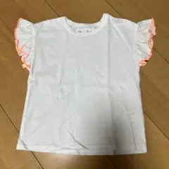 ZARA ホワイト フリルTシャツ 3歳　98cm