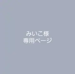 みいこ様•*¨*•.¸♬︎ 専用ページ