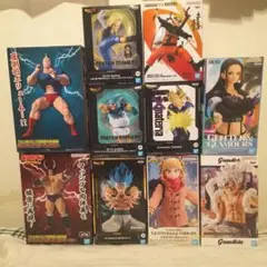 【全10点】 ワンピース ドラゴンボール ナルト プライズフィギュア 他