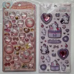 【希少】うるちゅるベビー キティ キラキラジュエルシール キティ 2枚セット