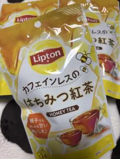 リプトン カフェインレスのはちみつ紅茶のサムネイル