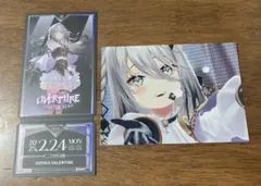 にじさんじ ソフィア・ヴァレンタイン OVERTUREチケット風カードブロマイド
