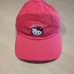 Hello Kitty ピンクキャップ フリーサイズ