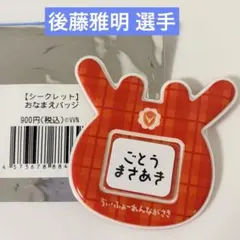 V・ファーレン長崎 後藤雅明選手【シークレット】おなまえバッジ