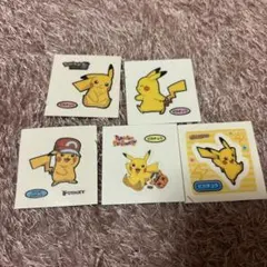 ポケモンパンシール ポケモンデコキャラシール ピカチュウ まとめ売り