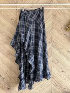 NORMA KAMALI ティアードフリル ロングスカート ヴィンテージ Vintage NORMA KAMALI ティアードフリル ロングスカート 綿 - メルカリ