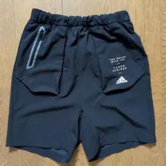 キッズ　ハーフパンツ　黒　140 アディダス