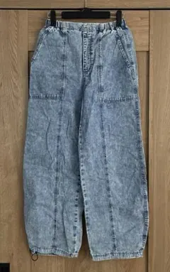 コクーンパンツ デニム