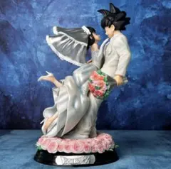 ドラゴンボール　孫悟空　チチ　結婚　高さ31cm 海外フィギュアのサムネイル