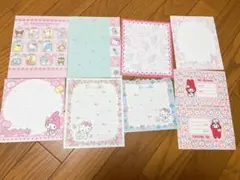 【おまけ付き】サンリオ キャラクターズ 便箋セット まとめ売り