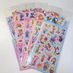 ズートピア キラキラ ホログラムシール ④