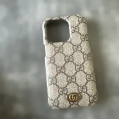 GUCCI GGスプリーム iPhoneケース14プロのサムネイル