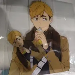 ハイキュー　宮侑　ダイカットステッカーセット　フェア　冬制服　描き下ろし　限定品