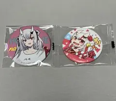 百鬼あやめ 缶バッジ 2個セット