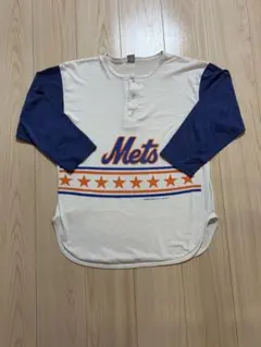 USA製Champion 80s New York Mets ベースボールシャツ - メルカリ