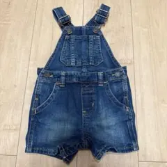 【美品】babyGap デニムオーバーオール 3-6ヶ月