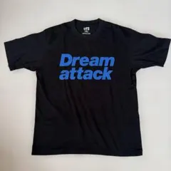 ユニクロ　Dream attack Tシャツ 黒