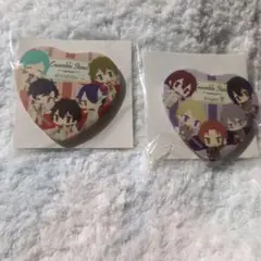 アイカツ 瀬名翼 ハート缶バッジ 2点 - メルカリ
