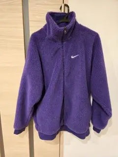 美品　NIKE ボア　アウター　パープル　リバーシブル