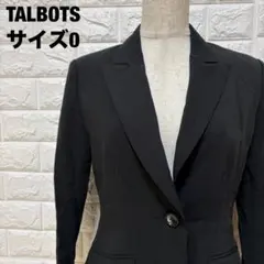 Talbots テーラードジャケット ブラック 1ボタン フォーマル【1489】のサムネイル