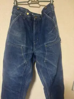 80s carhartt デニム ダブルニーパンツ ヴィンテージ
