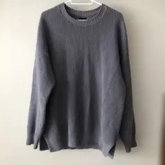 GAP メンズ　セーター　ニット　M グレー　灰色
