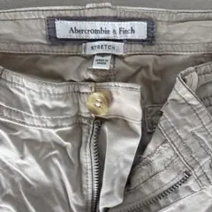 Abercrombie & Fitch カーゴパンツ ベージュ レディース